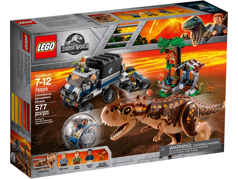 LEGO Jurský Park - Útěk Carnotaura z Gyrosféry