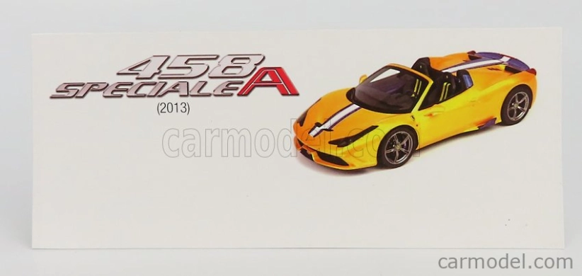 Edicola Ferrari 458 Italia Speciale A Spider 2013 1:43 Žltá
