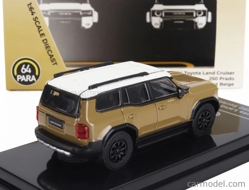 Paragon-models Toyota Land Cruiser Series 250 Lhd 2024 1:64 Světle Hnědá Bílá
