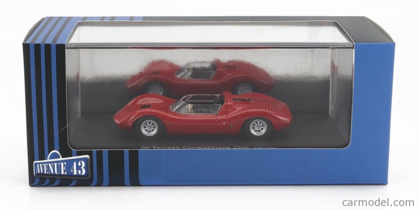 Avenue43 De tomaso 2000 Competizione Italy 1965 1:43 Red