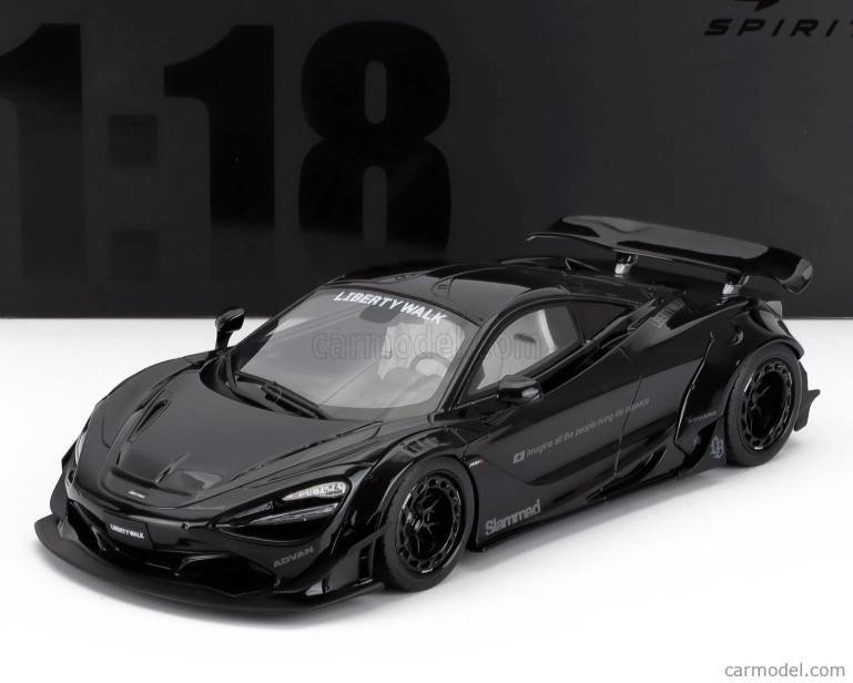 Gt-spirit Mclaren 720s Lb Works 2023 1:18 Black