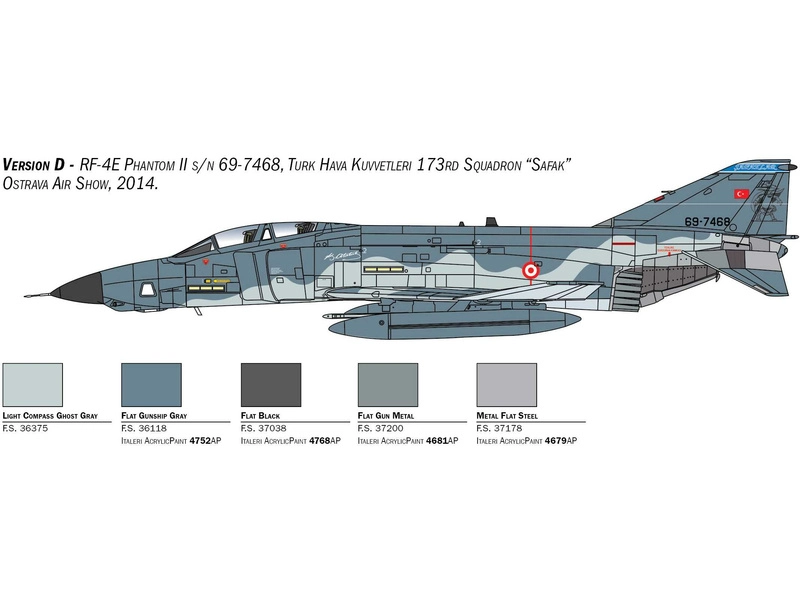 Italeri McDonnell RF-4E Phantom (1:48)