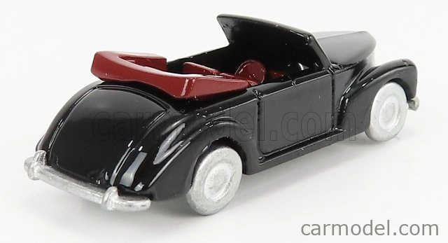 Officina-942 Fiat 1100b Cabriolet 1948 1:76 Black