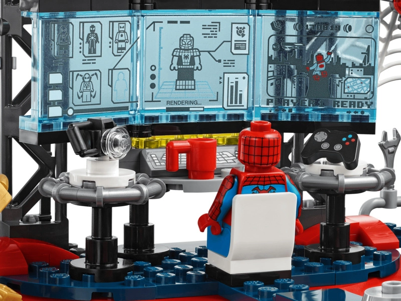LEGO Super Heroes - Útok na pavúčie brlohy