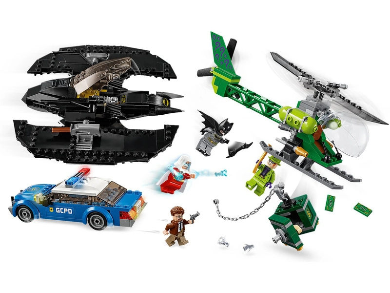 LEGO Super Heroes - Batmanovo letadlo a Hádankářova krádež