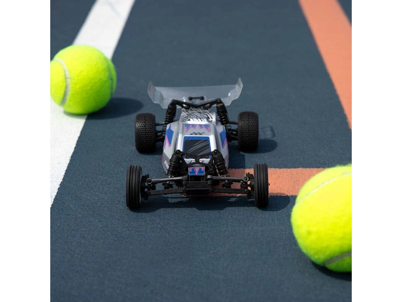 RC auto Losi Micro-B 1:24 RTR, strieborné