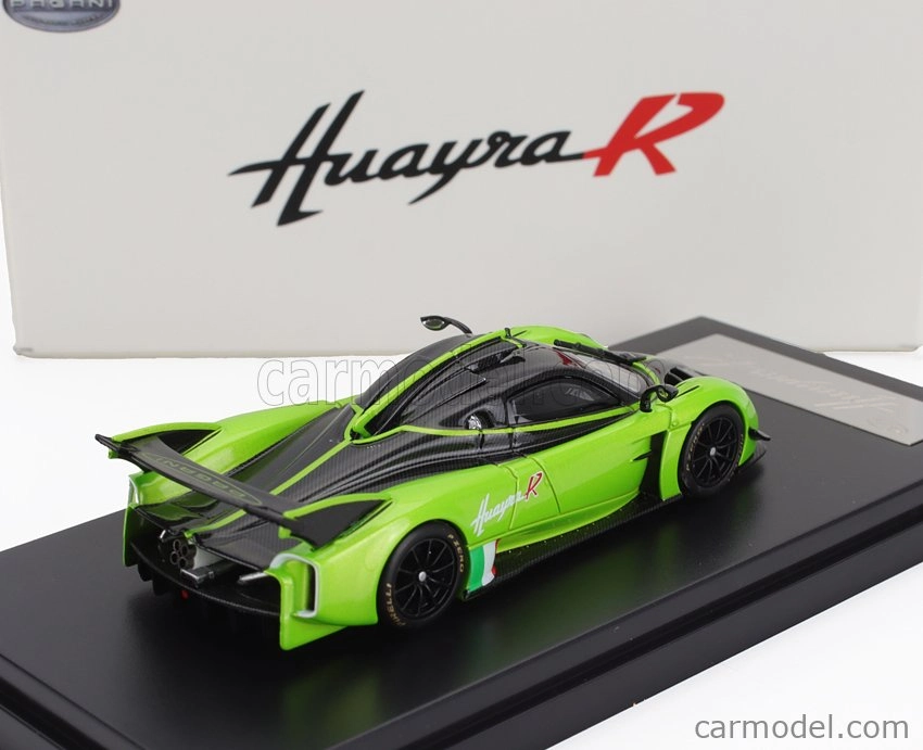 Lcd-model Pagani Huayra R 2017 1:64 Zelené Saze | RCprofi.cz