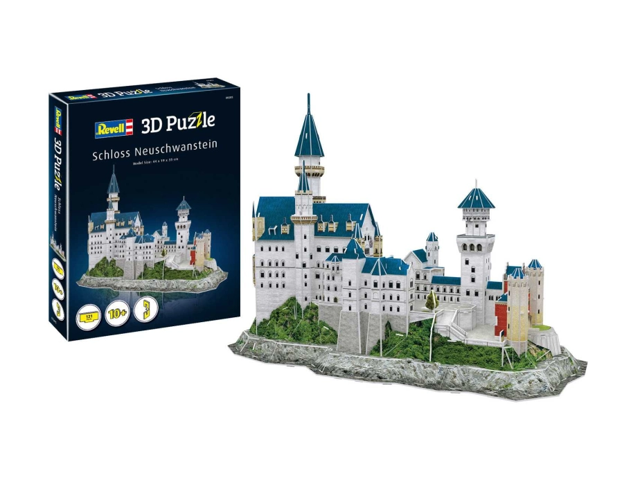 Revell 3D puzzle – Neuschwanstein (33 cm)
