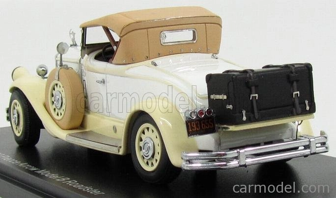 Esval model Pierce arrow Model B Roadster Closed 1930 1:43 White White