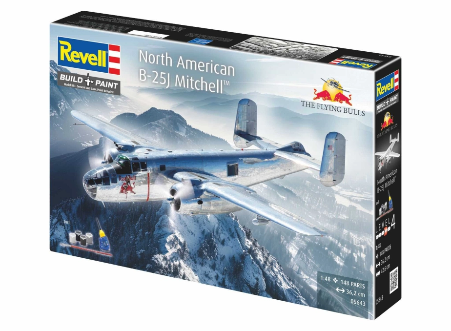 Gift-Set Flying Bulls 05643 - B-25J Mitchell (1:48)