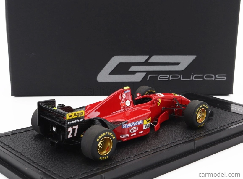 Gp-replicas Ferrari F1  412t2 N 27 Season 1995 Jean Alesi 1:43 Red