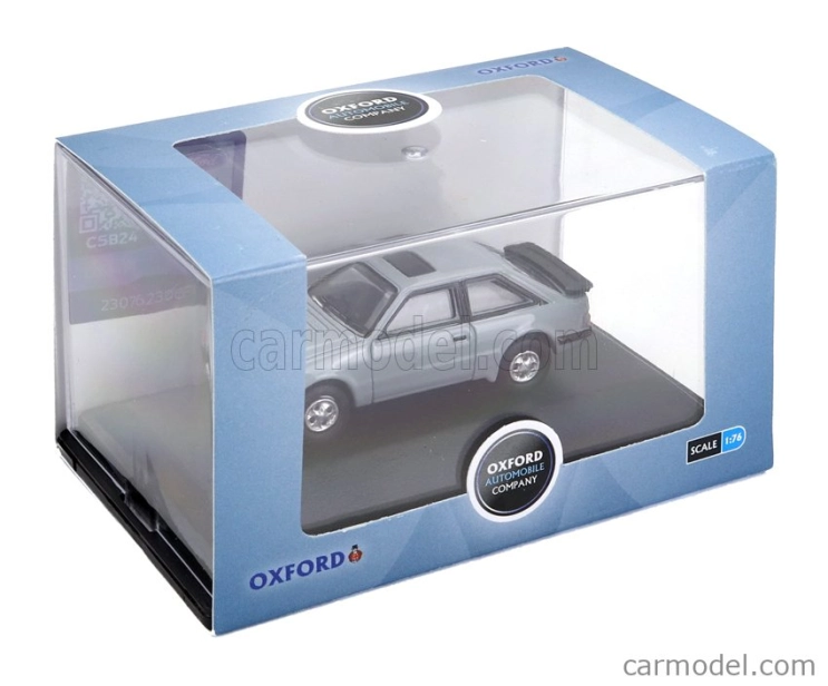 Oxford-models Ford england Escort Mkiii 1985 1:76 Grey
