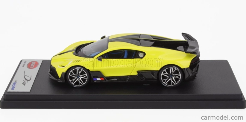 Looksmart Bugatti Divo 2020 1:43 Žlutá Jaune Safre Lesklá Černá