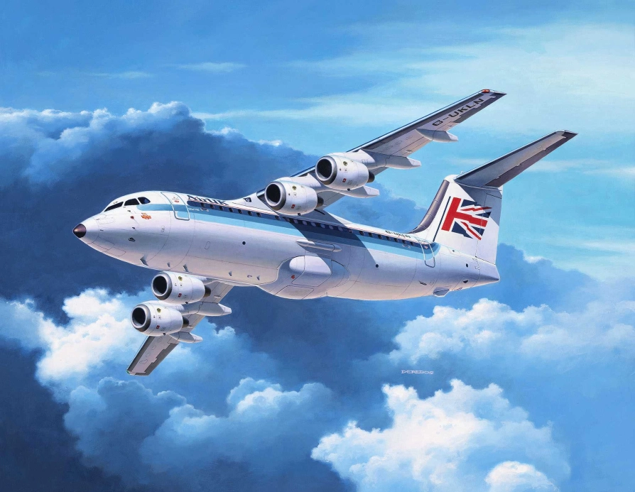 Plastic ModelKit lietadlo 03791 - Bae 146 (RJ85) (1:144)
