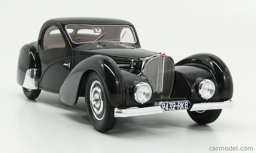 Matrix scale models Bugatti T57c Atalante 1937 1:18 Black