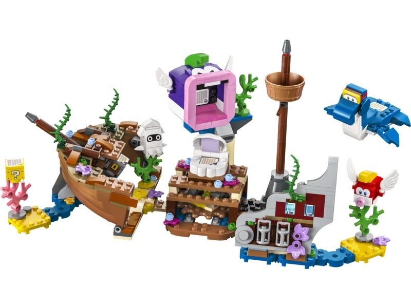 LEGO Super Mario - Dorrie a dobrodružstvo stroskotania lode - Rozširujúca sada