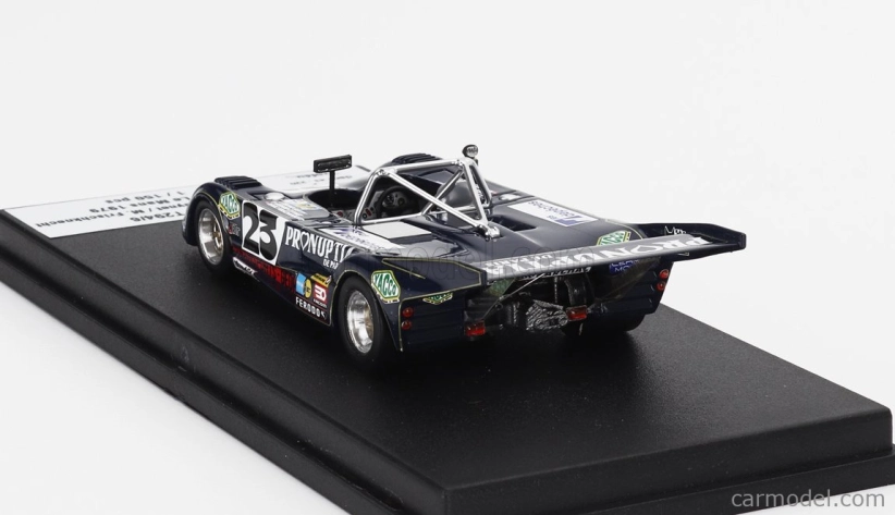 Trofeu Lola T296 2.0l S4 Team Pronuptia N 23 24h Le Mans 1979 Bruno Sotty - Gerard Cuynet - Marc Frischknecht 1:43 Černá Bílá