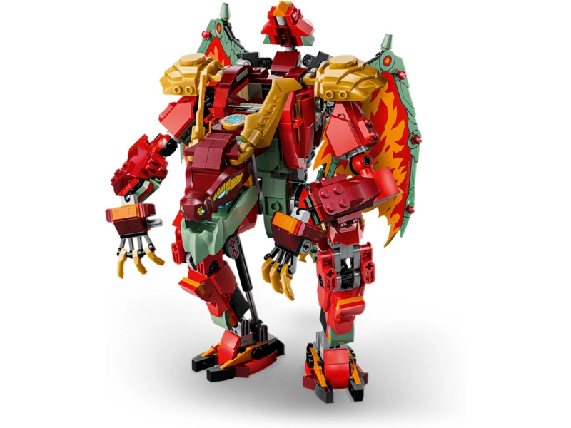LEGO Ninjago - Wyldfyre a transformační dračí oblek