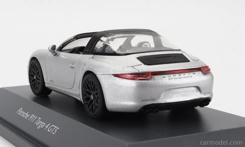 Schuco Porsche 911 991 Carrera Targa Cabriolet 2014 1:43 Stříbrná Černá