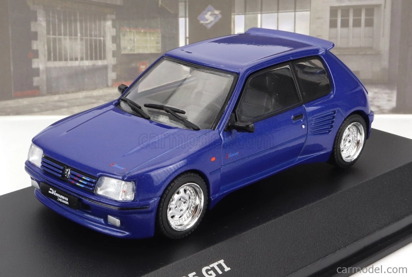 Solido Peugeot 205 Gti Dimma Body Kit 1988 1:43 Modrá