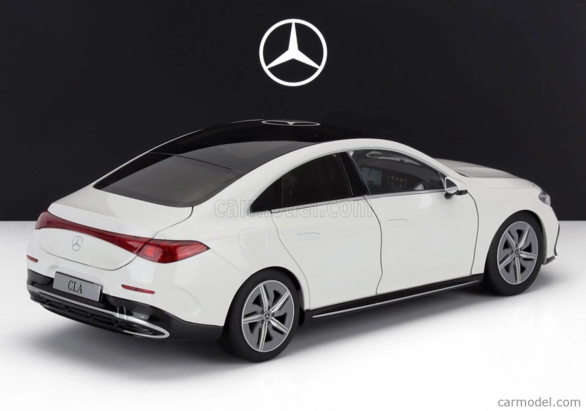 Nzg Mercedes benz Cla-class (c174) Bev 2025 1:18 Polární Bílá