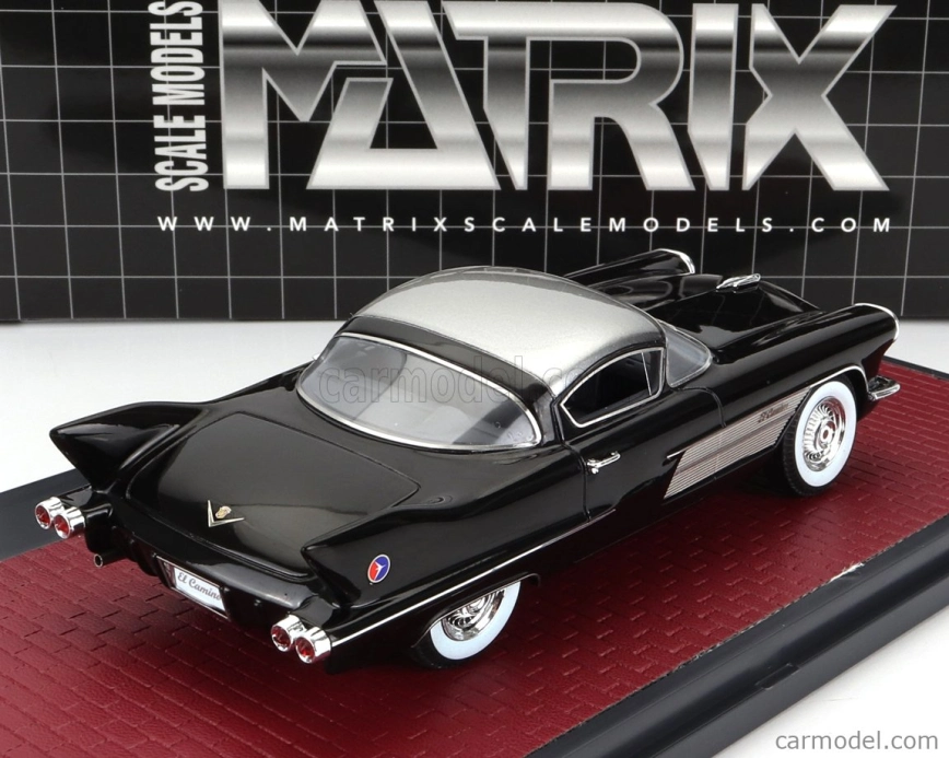 Modely v mierke Matrix Cadillac El Camino Concept 1954 1:43 Black Grey