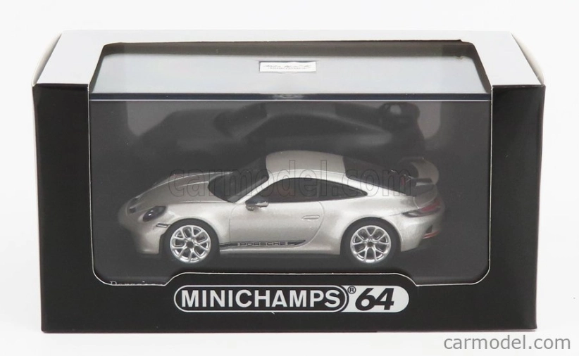 Minichamps Porsche 911 992 Gt3 Coupe 2021 1:64 Silver