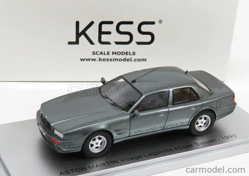 Kess-model Aston martin Lagonda Virage 4-dverový sedan 1993 1:43 Grey Mey