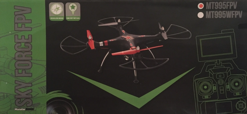 Dron MT995W FPV, bílá