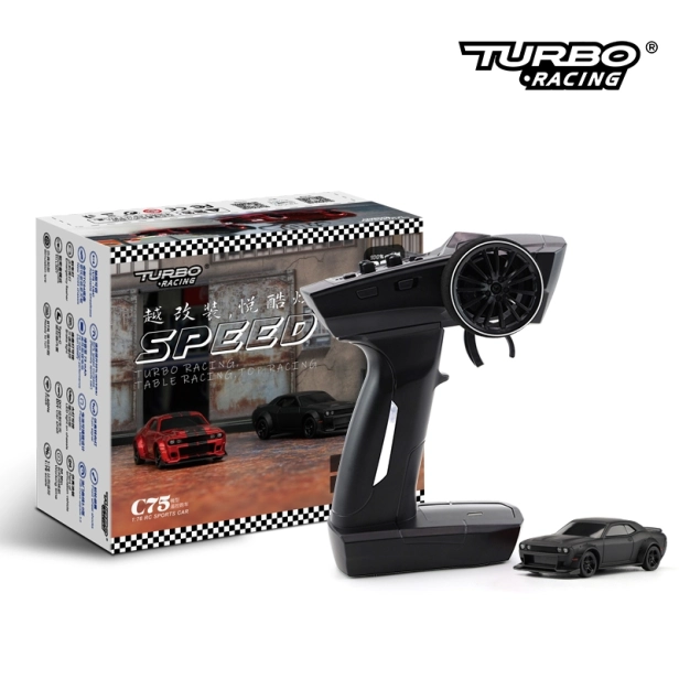ROZBALENO - RC auto C75 RC Sports Car RTR, černá