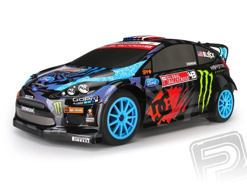 Karoserie lakovaná Ken Block 2013 GRC Ford Fiesta (WR8)