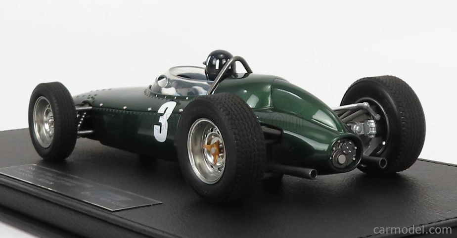 Gp-replicas BRM F1 P57 Brm Team N 3 Graham Hill 1:18, tmavě zelená