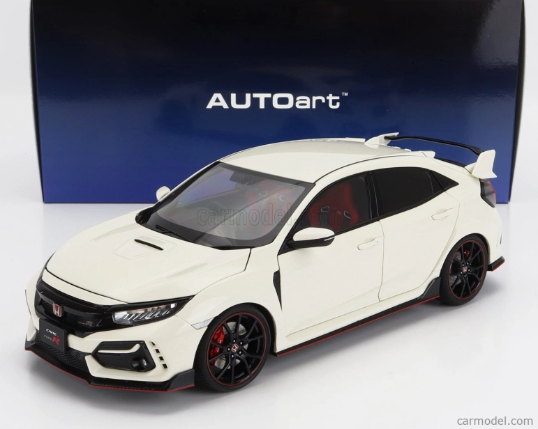 Autoart Honda Civic Type R (fk8) 2021 1:18 Biela