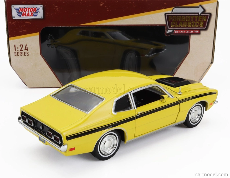 Motor-max Mercury Comet Gt Coupe 1971 1:24 Žlutá