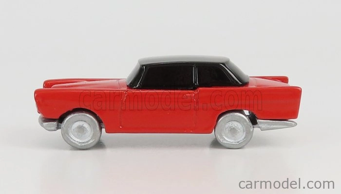 Officina-942 Fiat 1200 Coupe Carrozzeria Scionieri 1958 1:76 červená čierna