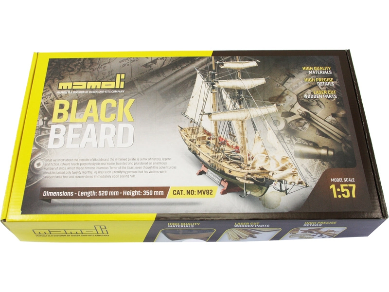 MAMOLI Blackbeard 1:57 kit