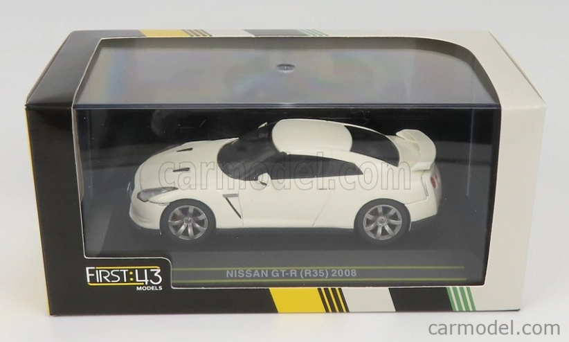 First43-models Nissan Gt-r (r35) Coupe 2008 1:43 Biela