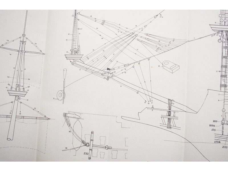 Mantua Model La Couronne 1:98 kit