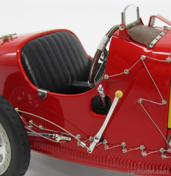Cmc Bugatti T35 N 18 National Colour Project Spain 1924 1:18 Červená Žlutá