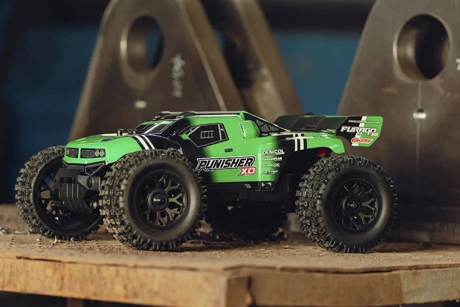 PUNISHER XD - RTR - Brushed 2S - Zelená