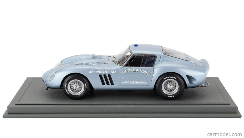 Bbr-models Ferrari 250 Gto S/n3589 Coupe Victoria High School 1965 1:18 Světle Modrá Met