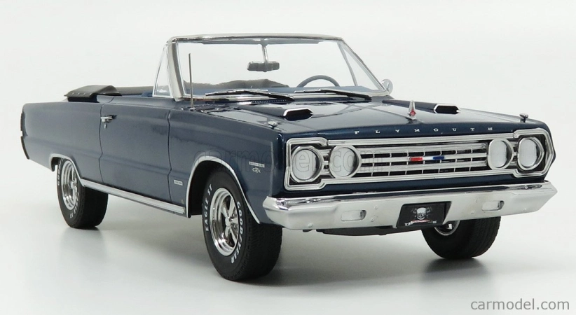 Greenlight Plymouth Belvedere Gtx Cabriolet Graveyard Carz 1967 1:18 Modrá Bílá