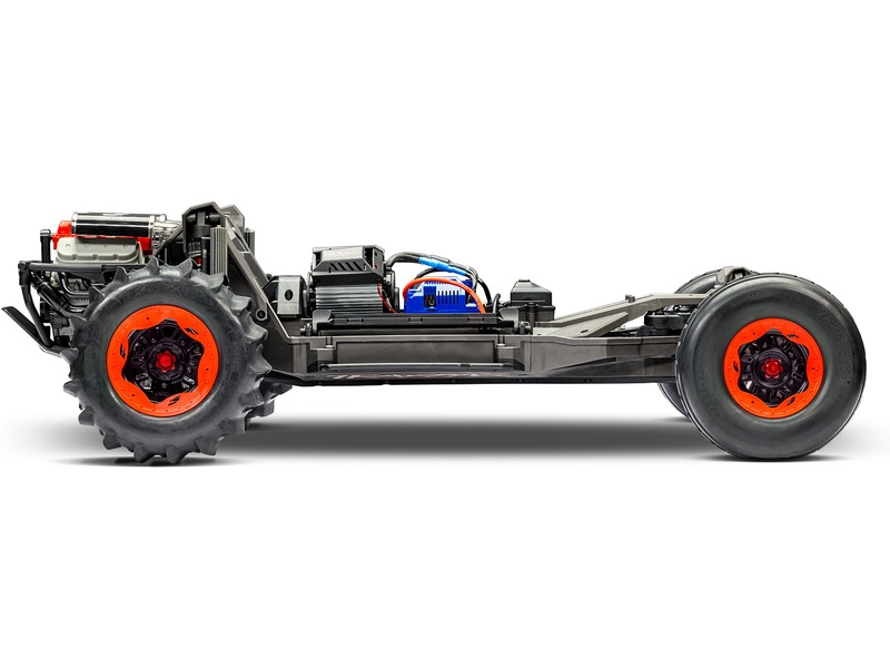 RC auto Traxxas Funco 1:6 RTR, oranžová