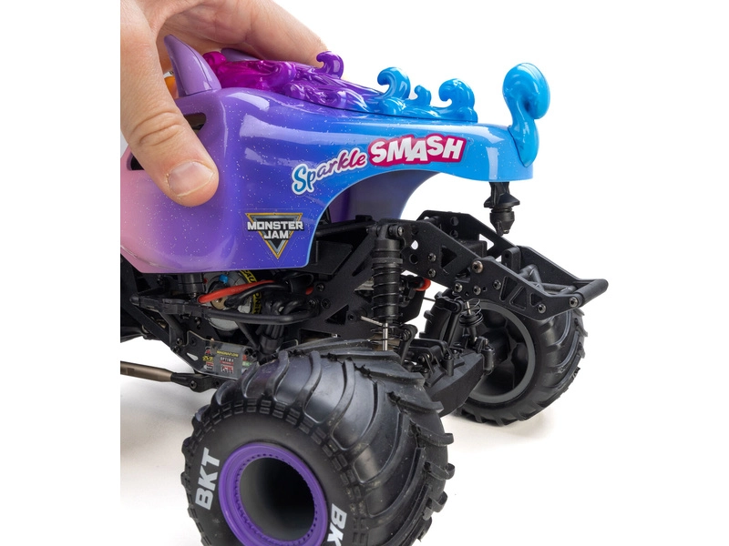 RC auto Losi Mini LMT 1:18 4WD RTR Grave Digger