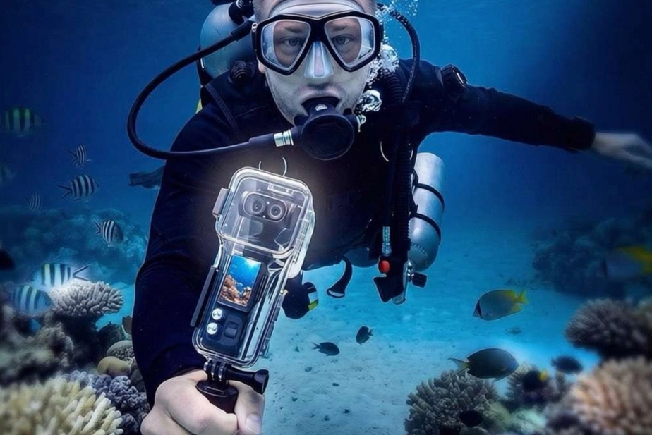 Insta360 - Vodotesné potápačské puzdro do 60 m pre Insta360 Luna Ultra