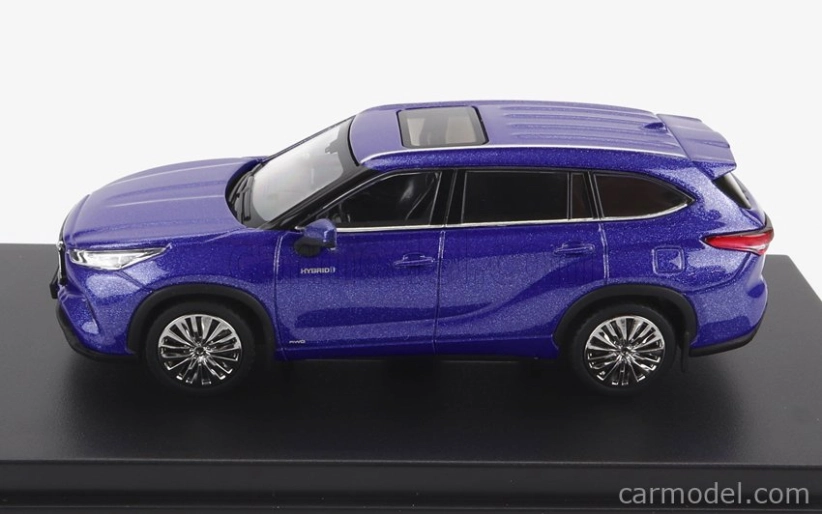 Lcd-model Toyota Highlander 2022 1:64 Blue