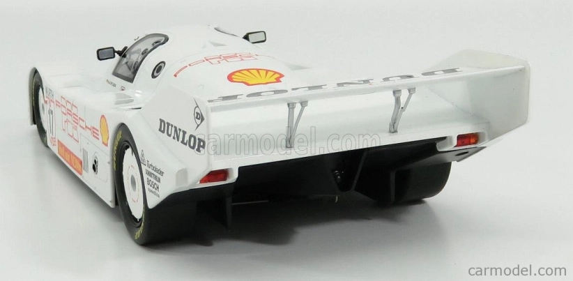 Norev Porsche 962c Dunlop N 17 Supercup 1987 H.j.stuck 1:18 Bílá