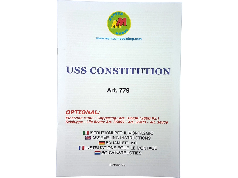 Mantua Model USS Constitution 1:98 kit