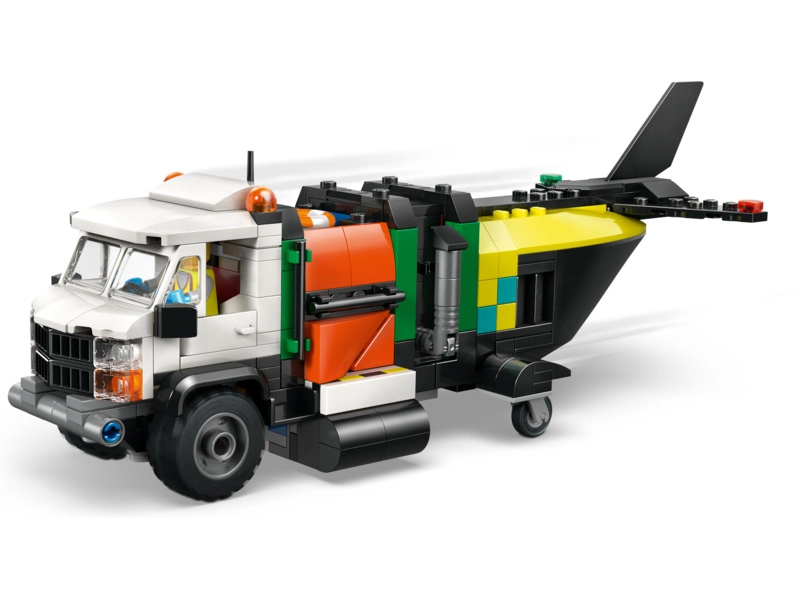 LEGO City - Remix: Lietadlo, servisné vozidlo a vznášadlo