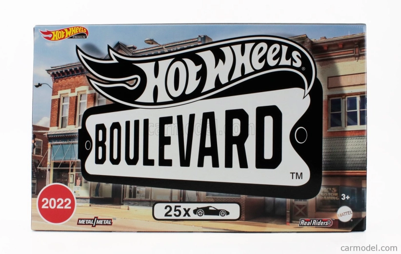 Mattel hot wheels Porsche Set Boulevard Assortment 25 Cars Pieces 1:64 Různé